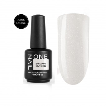 ���� OneNail Coat Milk Shine 15ml. (������ � ������)