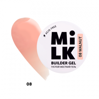 ������ ����-������ MILK Builder Cool Gel 08 Walnut, 50 �