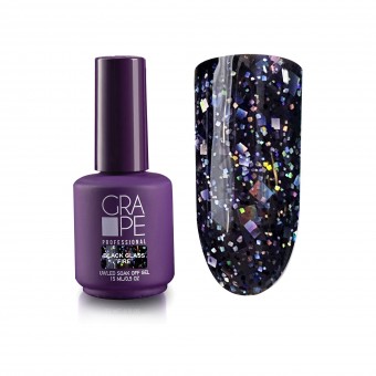 ����-��� Grape Glass Fire Gel Color Black 15��.