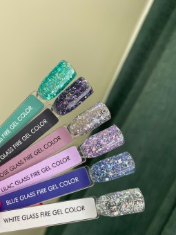 ����-��� Grape Glass Fire Gel Color Black 15��.