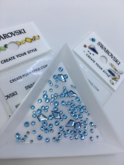 Mix Swarovski (Aquamarine)